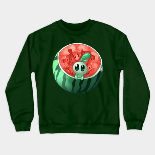 Watermelon Bululu Crewneck Sweatshirt